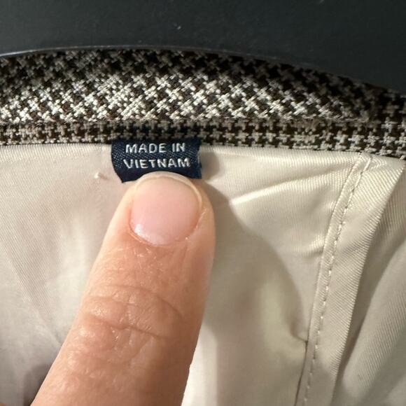 Jos. A. Bank Gray Windowpane Sport Coat - Picture 5 of 6